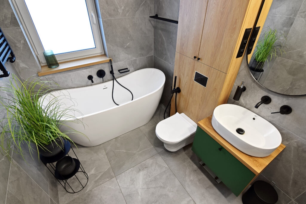 Projekt łazienki Salon płytek i wyposażenia łazienek Sanimar
