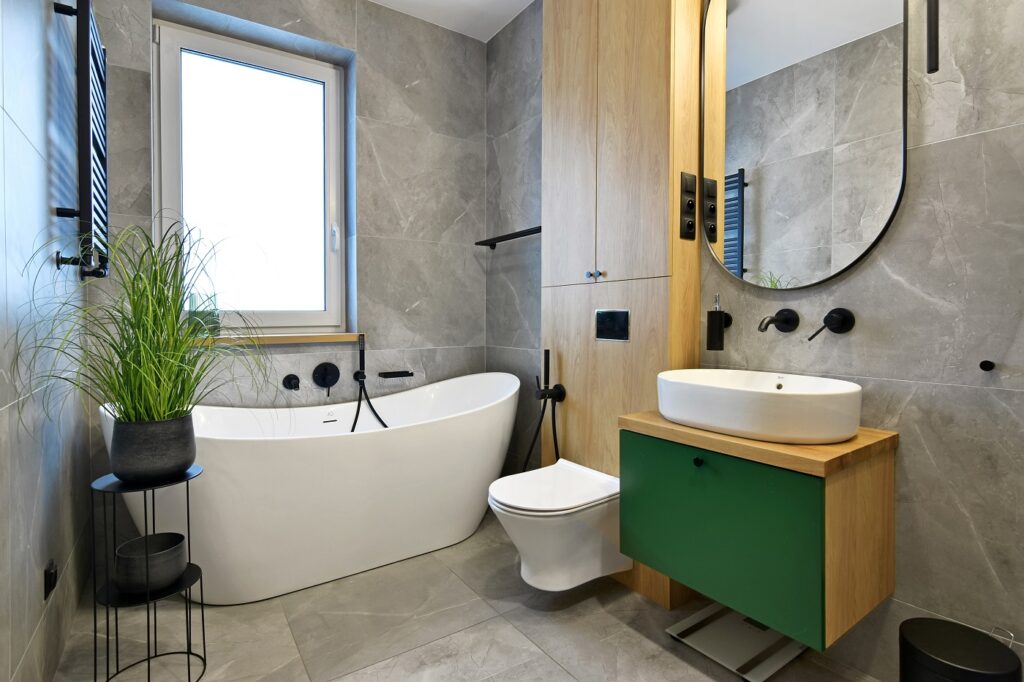 Projekt łazienki Salon płytek i wyposażenia łazienek Sanimar