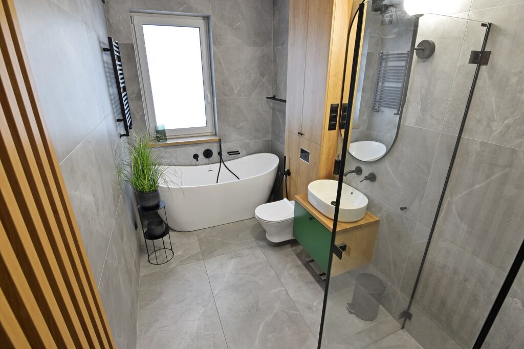 Projekt łazienki Salon płytek i wyposażenia łazienek Sanimar