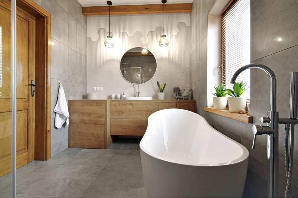 Projekt łazienki Salon płytek i wyposażenia łazienek Sanimar