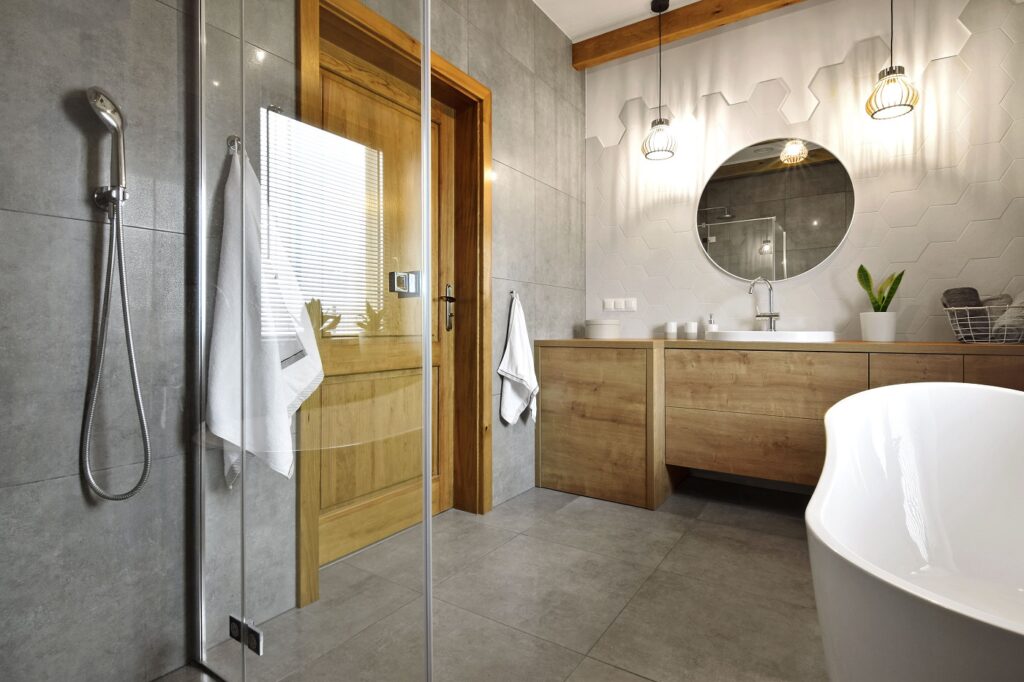 Projekt łazienki Salon płytek i wyposażenia łazienek Sanimar