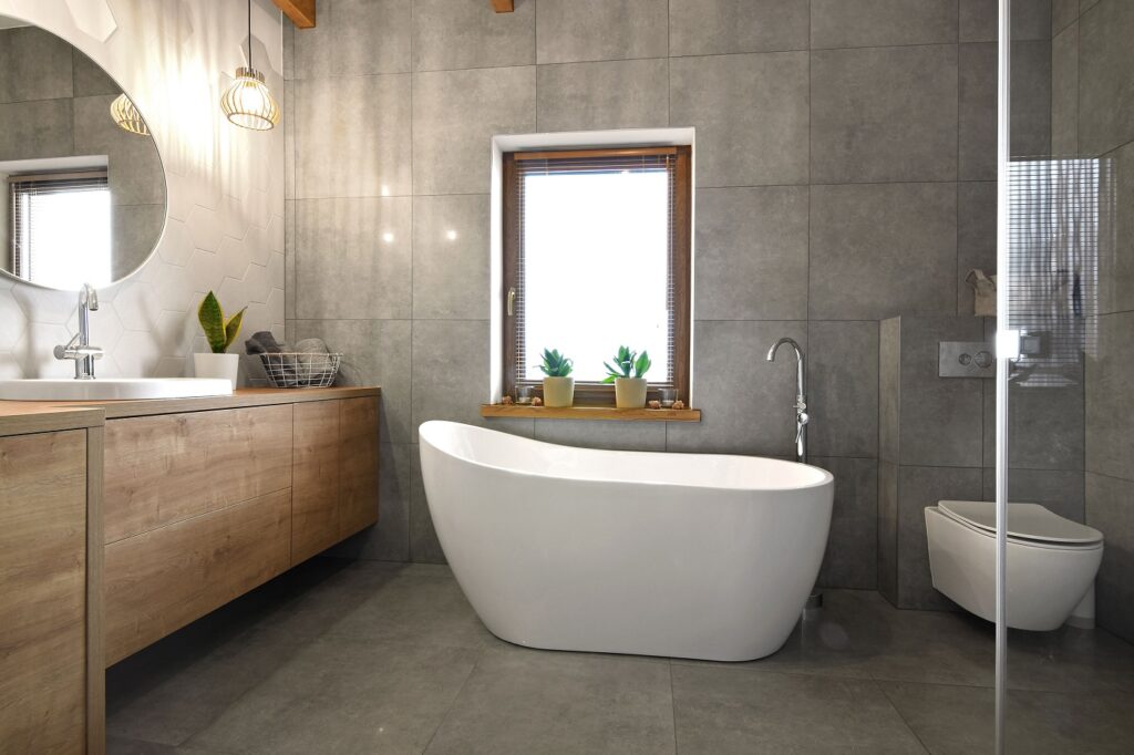 Projekt łazienki Salon płytek i wyposażenia łazienek Sanimar